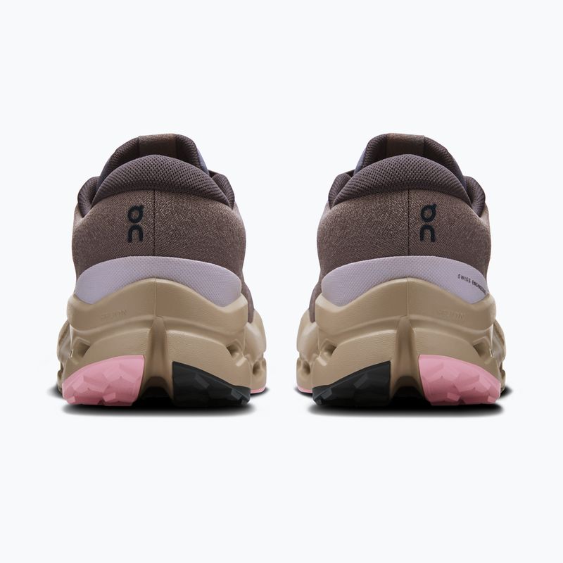 Scarpe da corsa On Cloudsurfer Trail 2 Waterproof cenerino/deserto da donna 11