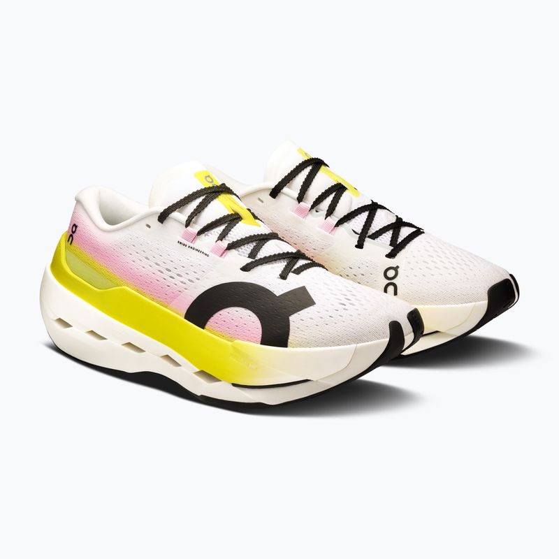 Scarpe da corsa On Cloudboom Max lime/raspberry da donna 10