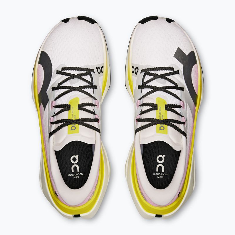 Scarpe da corsa On Cloudboom Max lime/raspberry da donna 13