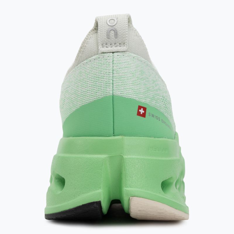 Scarpe da corsa da donna On Cloudsurfer Max mineral/honeydew 6