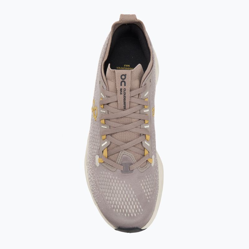 Scarpe da corsa On Cloudsurfer Max cenerino/pelican da uomo 5