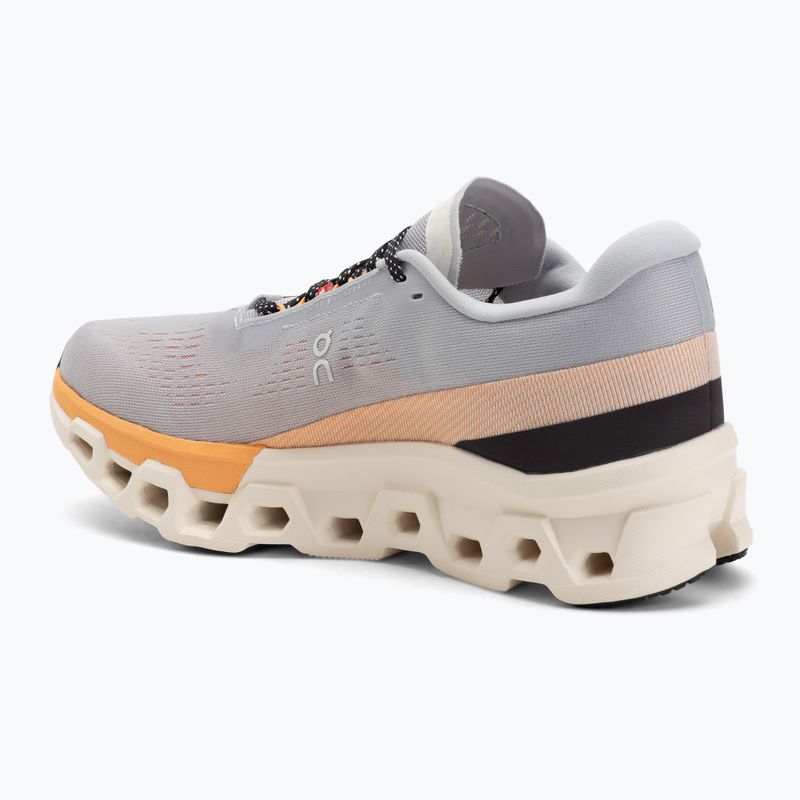 Scarpe da corsa On Cloudmonster 2 glacier/tangerine da uomo 3