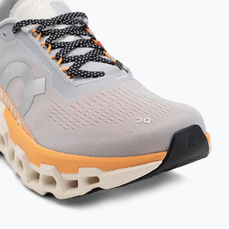 Scarpe da corsa On Cloudmonster 2 glacier/tangerine da uomo 7