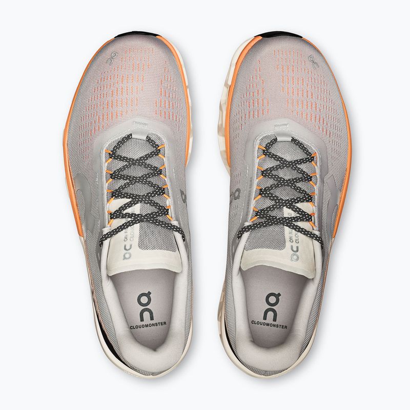 Scarpe da corsa On Running Cloudmonster 2 glacier/tangerine da uomo 6