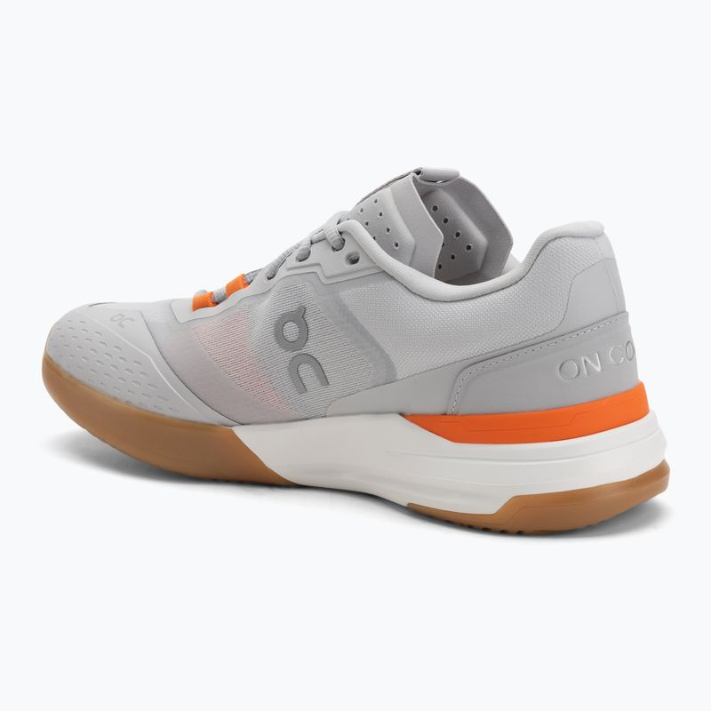 Scarpe da tennis da uomo On The Roger Advantage Pro ghiacciaio/bianco 3