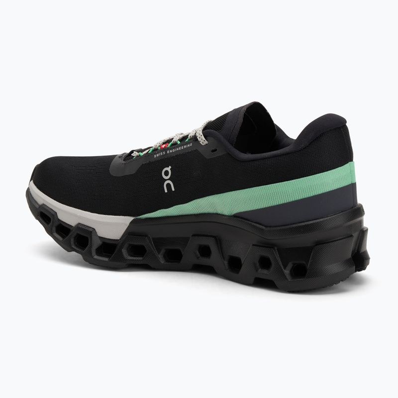 Scarpe da corsa On Cloudmonster 2 nero/ghiaccio da uomo 3