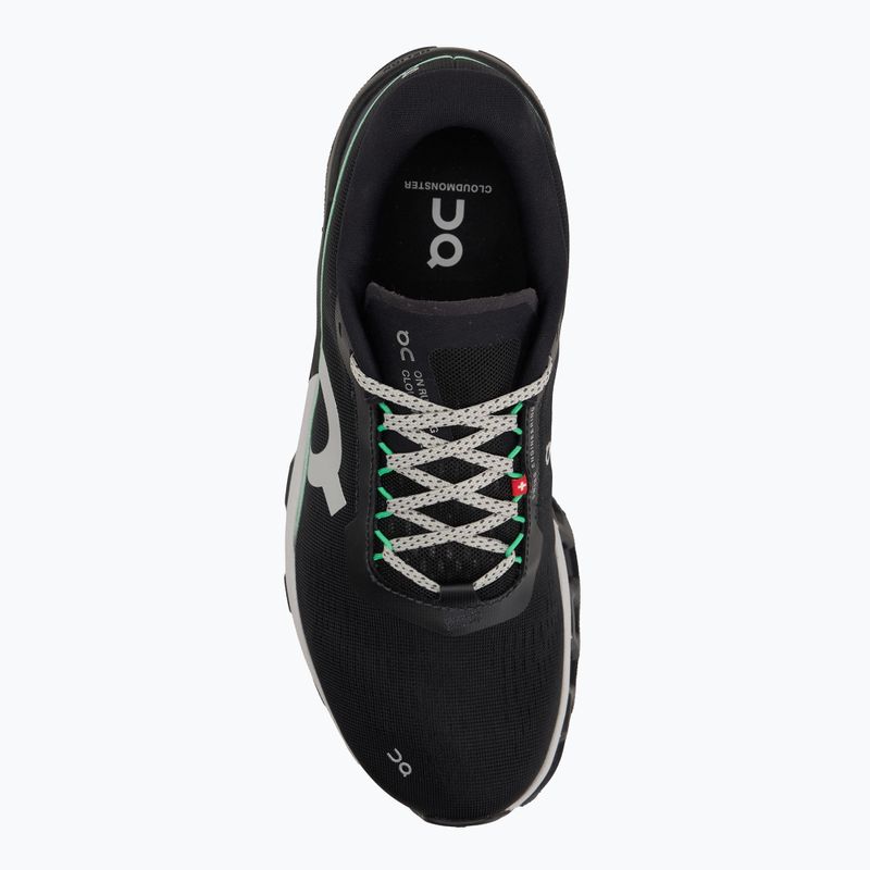 Scarpe da corsa On Cloudmonster 2 nero/ghiaccio da uomo 5
