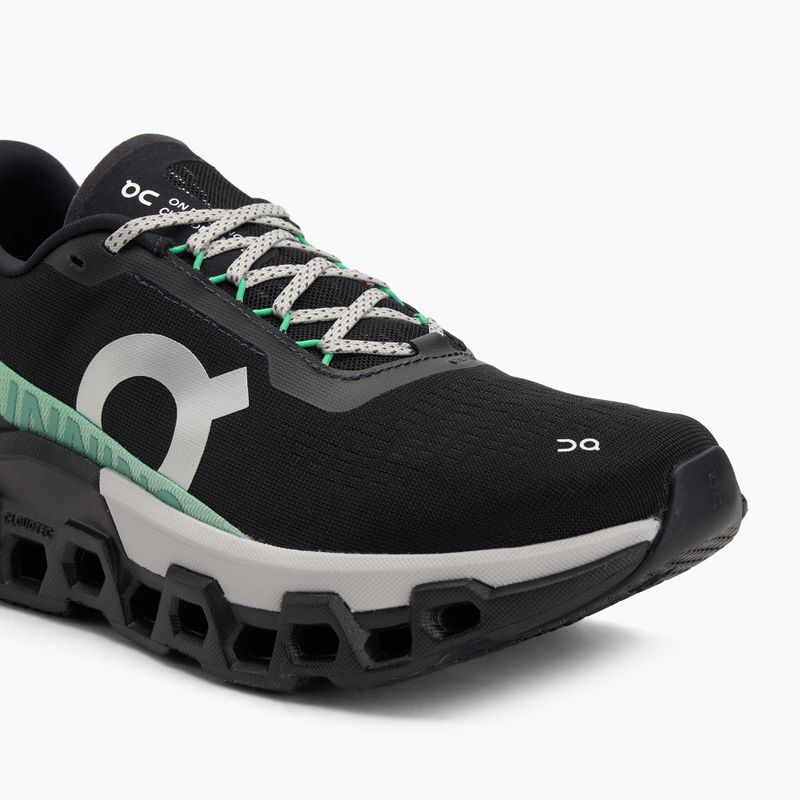 Scarpe da corsa On Cloudmonster 2 nero/ghiaccio da uomo 7