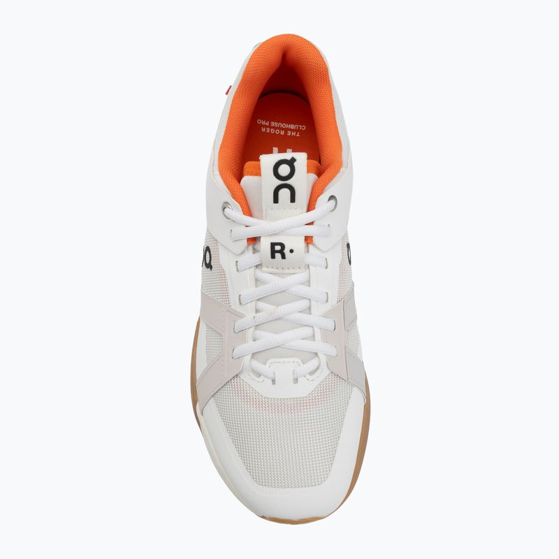 Scarpe da uomo On The Roger Clubhouse Pro avorio/flame 5