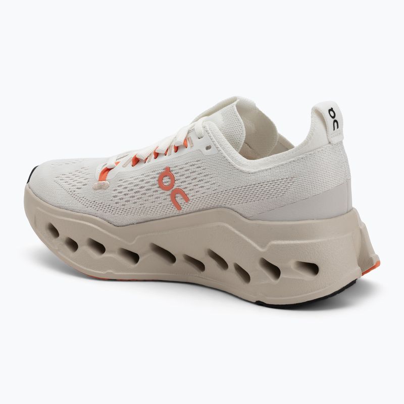 Scarpe da corsa On Cloudsurfer Max donna avorio/salmone 3
