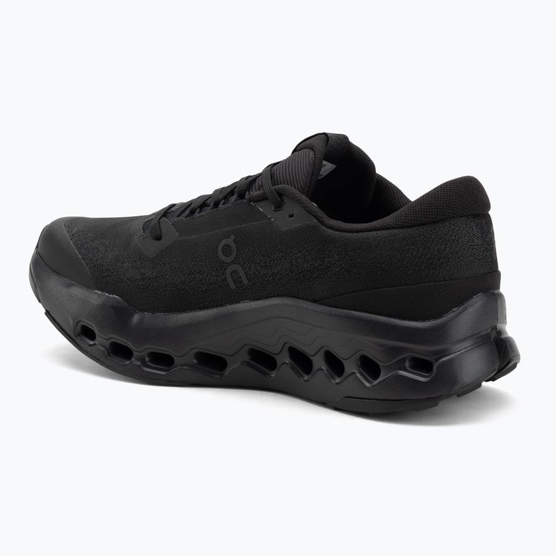 Uomo On Cloudsurfer Trail 2 Waterproof nero/nero scarpe da corsa 3