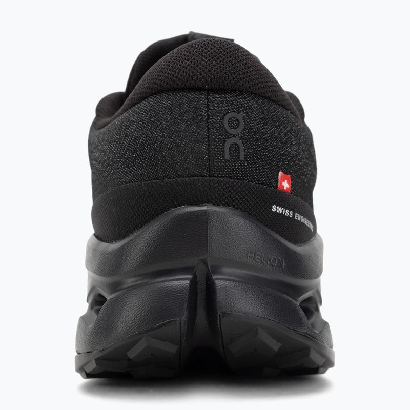 Uomo On Cloudsurfer Trail 2 Waterproof nero/nero scarpe da corsa 6