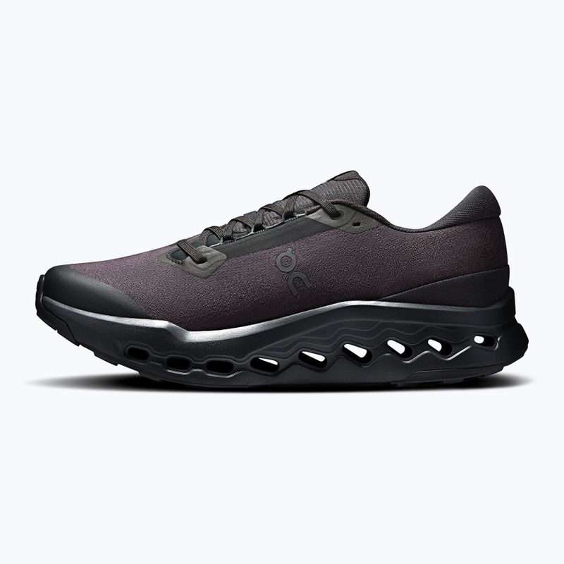 Uomo On Cloudsurfer Trail 2 Waterproof nero/nero scarpe da corsa 9