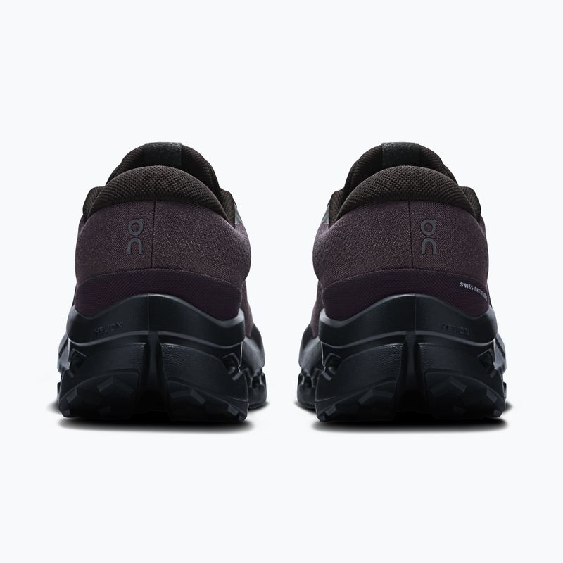 Scarpe da corsa da donna On Cloudsurfer Trail 2 Waterproof nero/nero 4