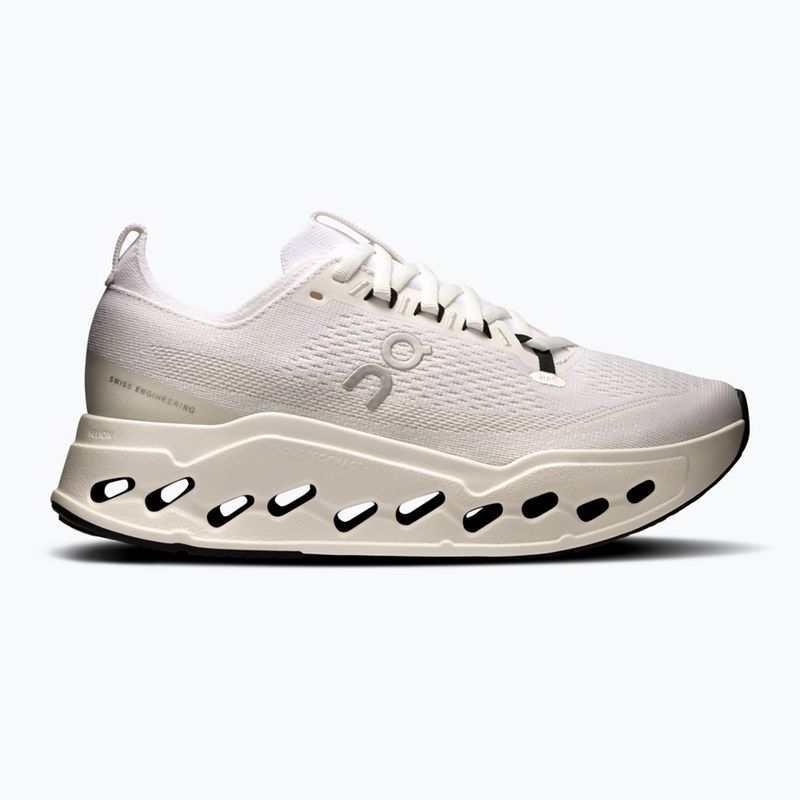 Scarpe da corsa On Cloudsurfer Max Wide bianco/bianco da donna