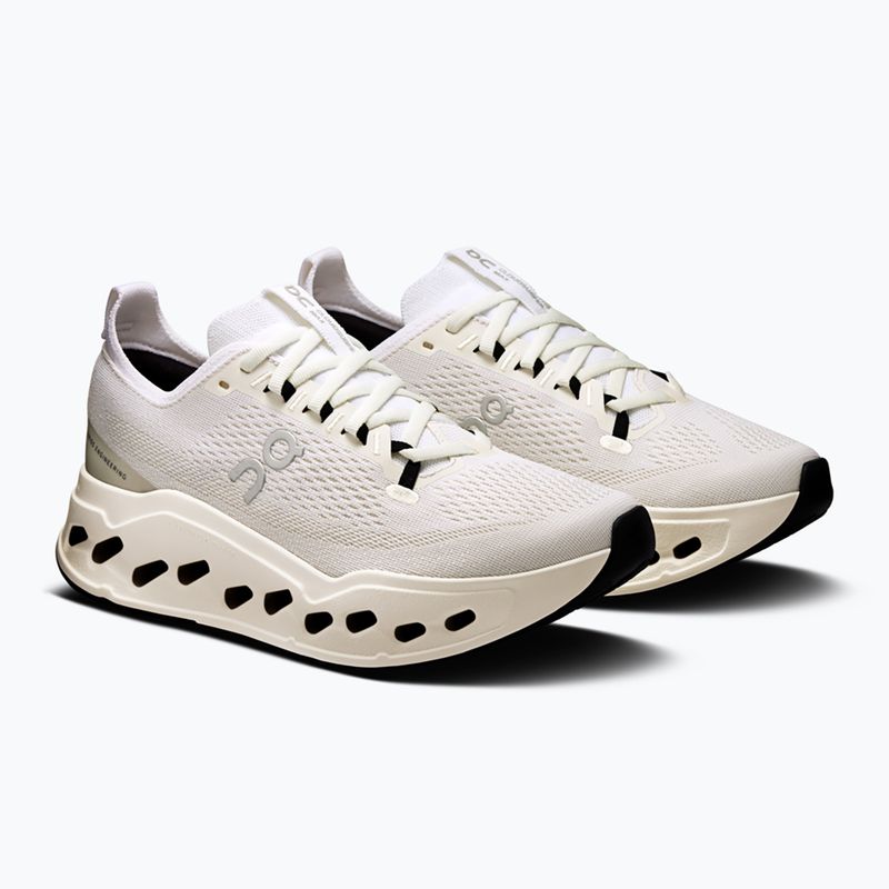 Scarpe da corsa On Cloudsurfer Max Wide bianco/bianco da donna 3
