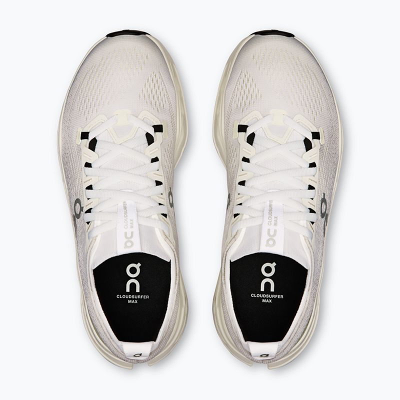 Scarpe da corsa On Cloudsurfer Max Wide bianco/bianco da donna 5