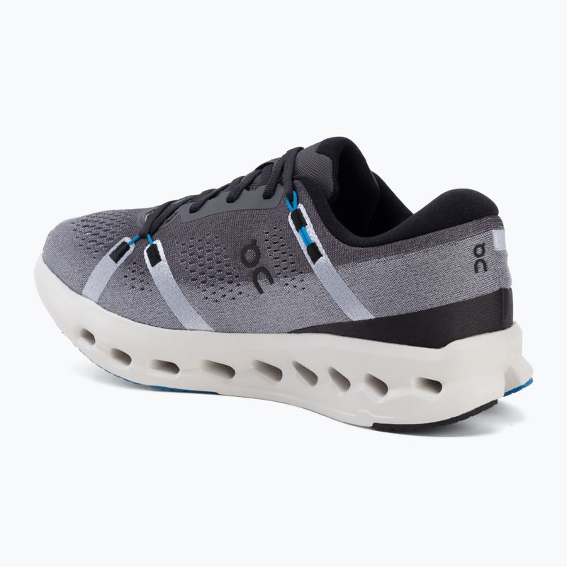 Scarpe da running donna On Cloudsurfer 2 Wide black/malibu 3