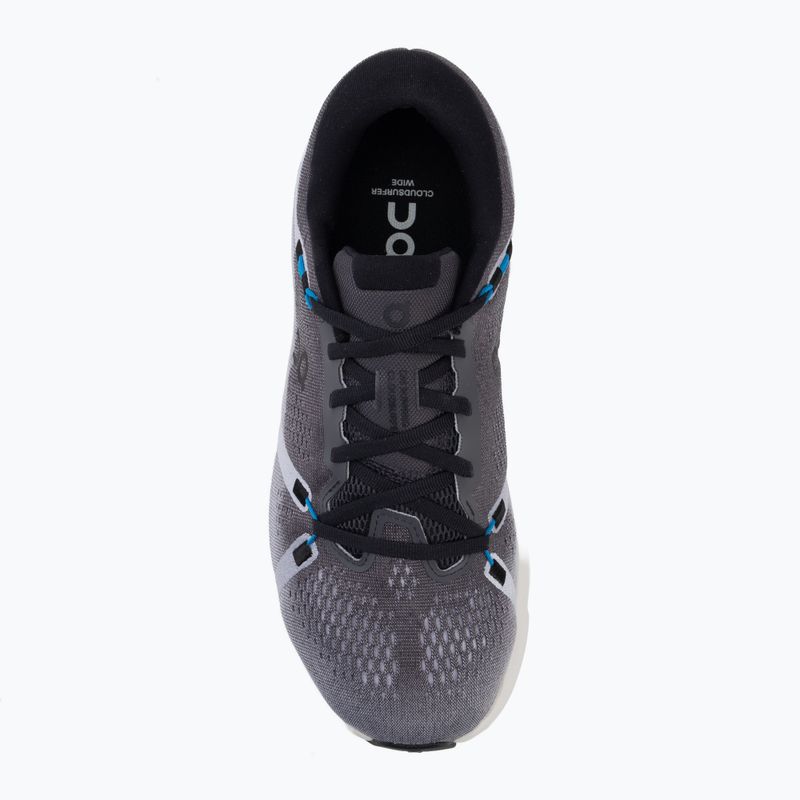 Scarpe da running donna On Cloudsurfer 2 Wide black/malibu 5