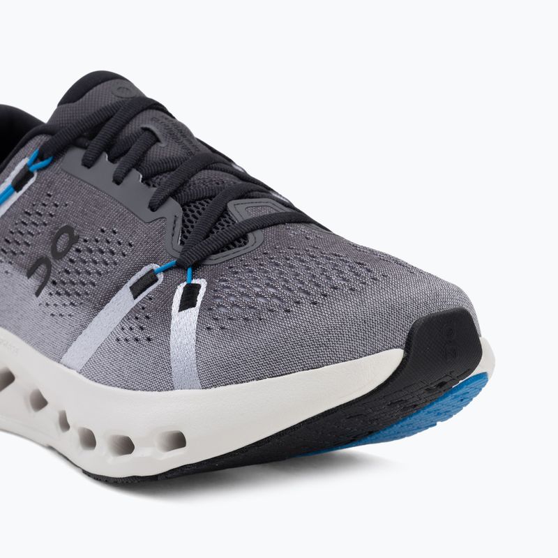 Scarpe da running donna On Cloudsurfer 2 Wide black/malibu 7