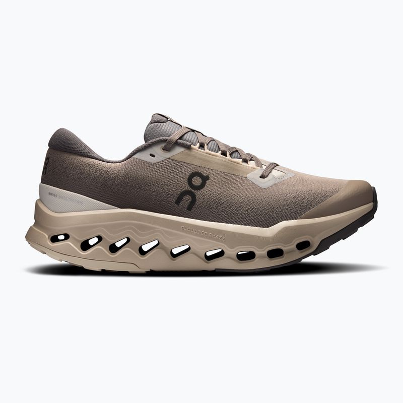Uomo On Cloudsurfer Trail 2 Scarpe da corsa impermeabili cenerino/deserto 8