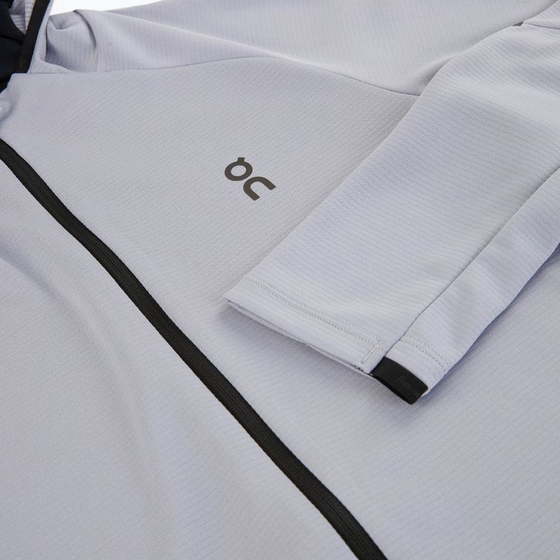 Felpa con cappuccio On Climate Zip Donna lilla 3