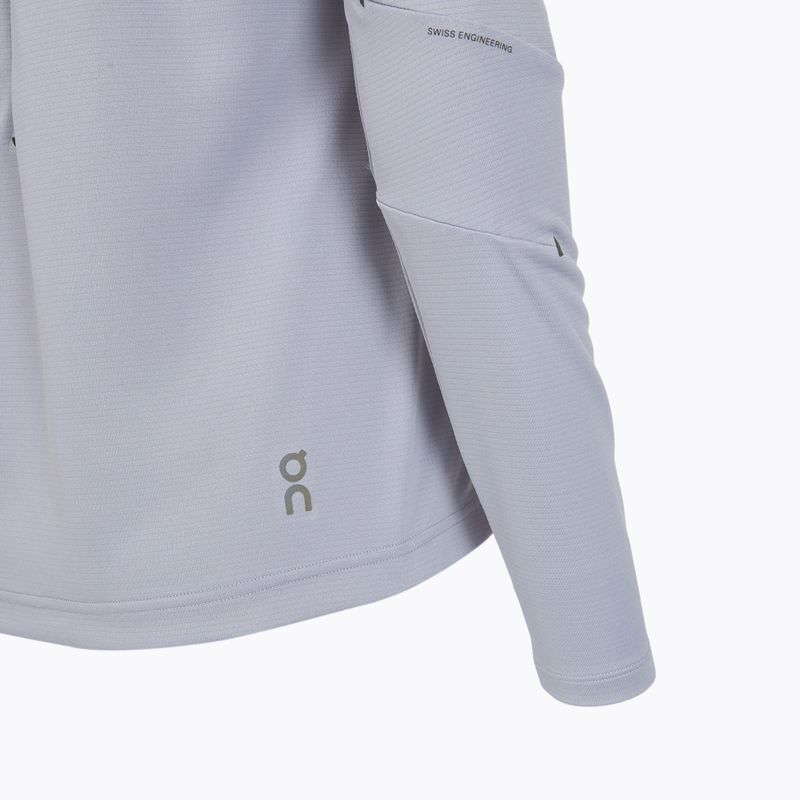 Felpa con cappuccio On Climate Zip Donna lilla 4