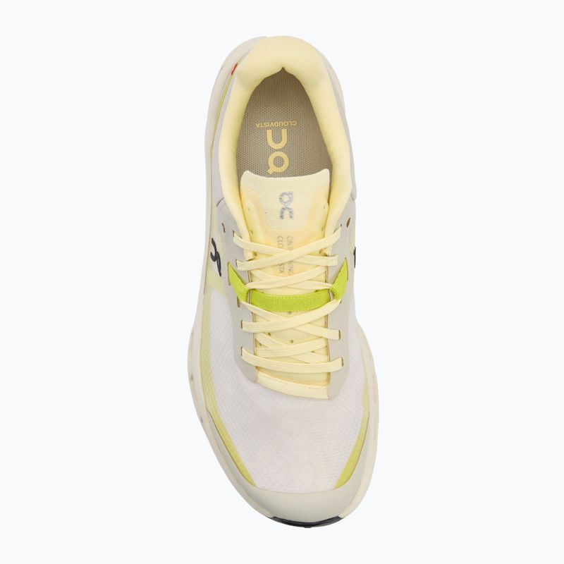 Scarpe da corsa On Cloudvista 2 pelican/ghost da donna 5