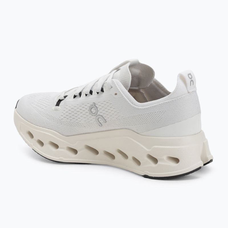Scarpe da corsa On Cloudsurfer Max Wide bianco/bianco da uomo 3