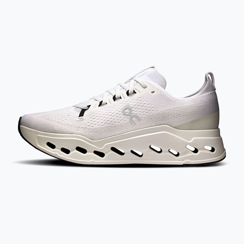 Scarpe da corsa On Cloudsurfer Max Wide bianco/bianco da uomo 9