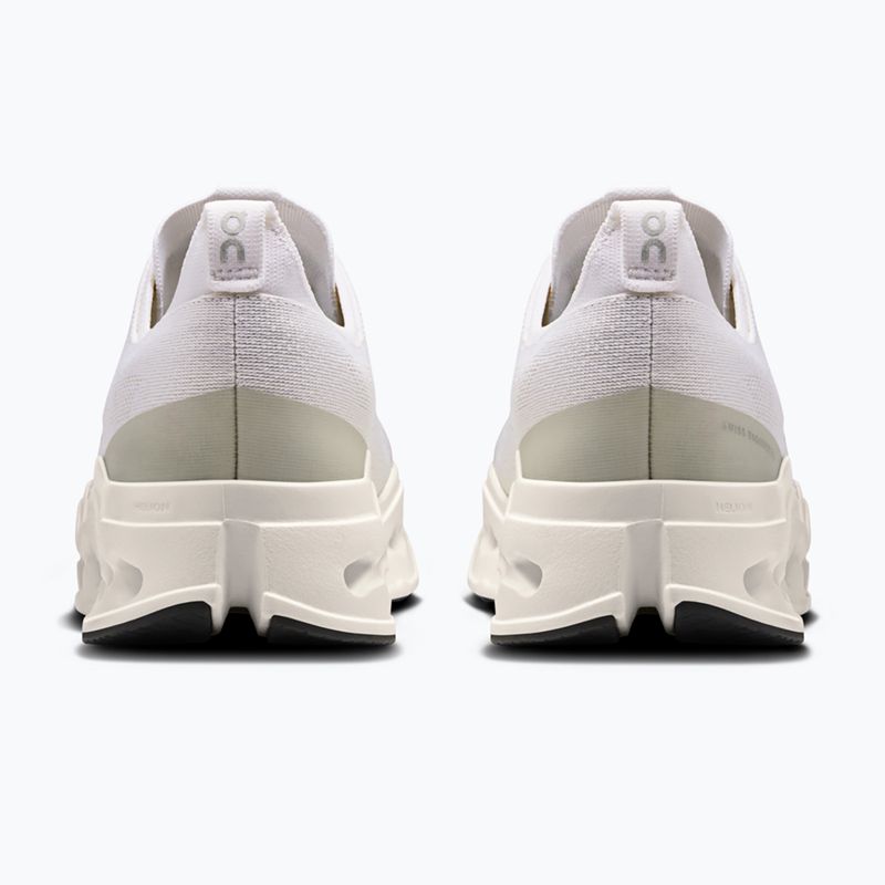 Scarpe da corsa On Cloudsurfer Max Wide bianco/bianco da uomo 11
