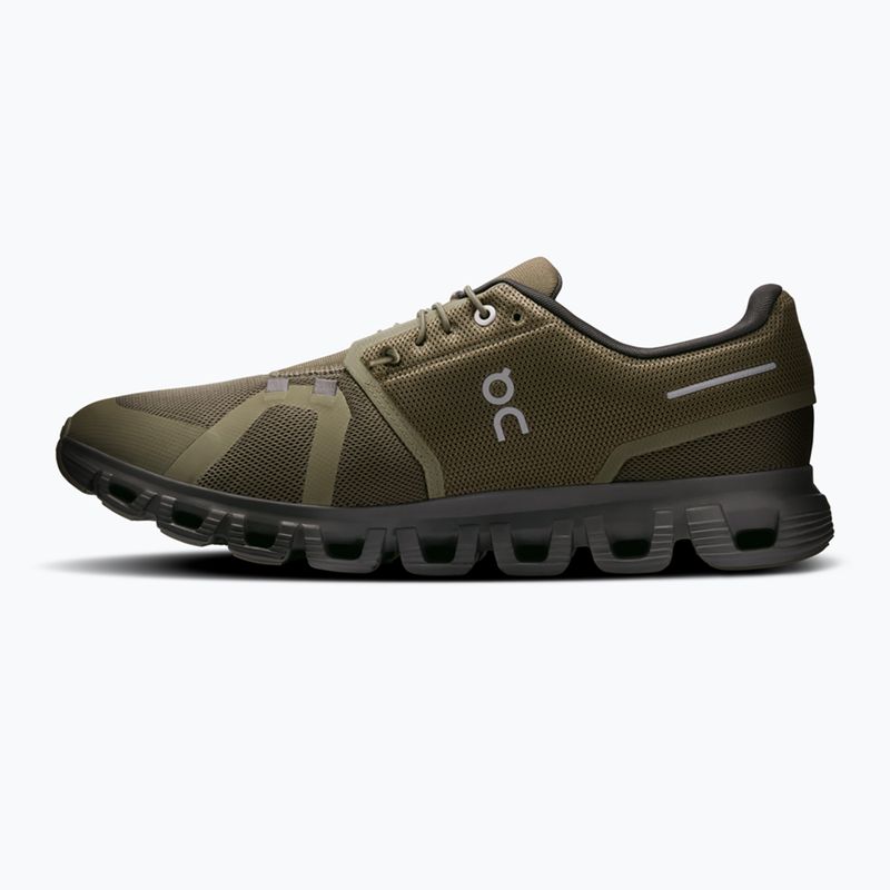 Scarpe On Cloud 6 oliva/eclipse da uomo 2