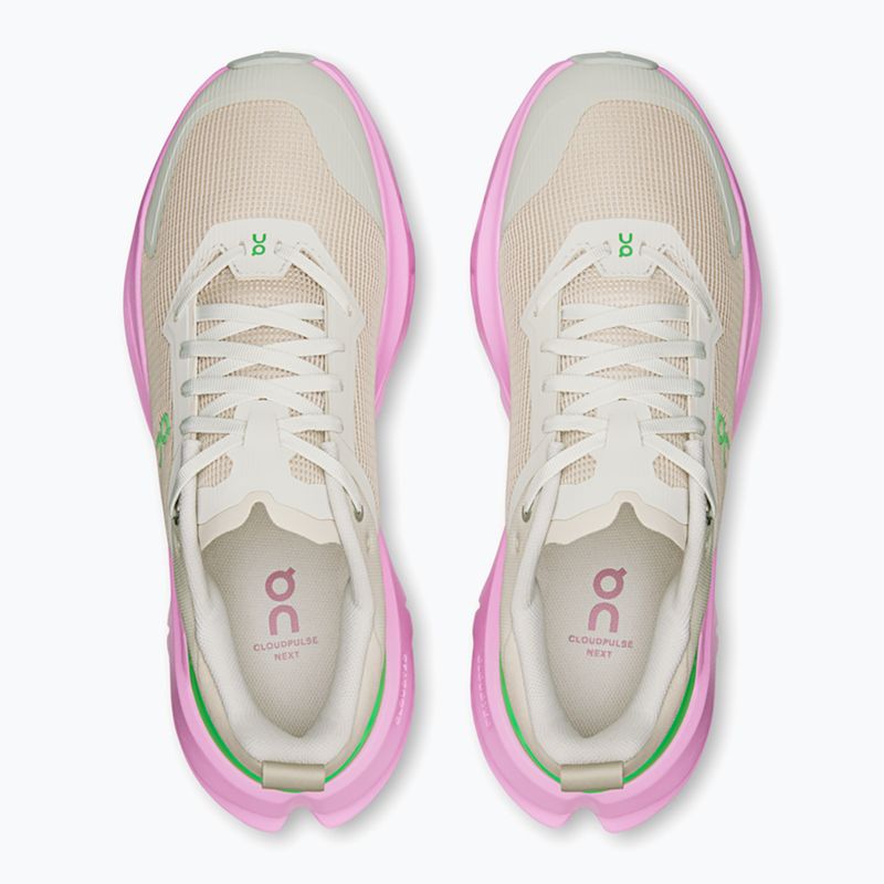 Scarpe da allenamento da donna On Cloudpulse Next argento/miele 13