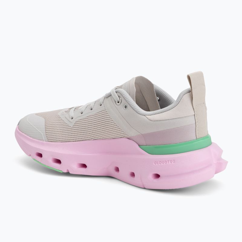 Scarpe da allenamento da donna On Cloudpulse Next argento/miele 3