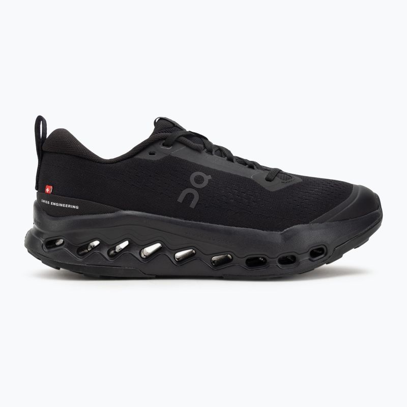 Uomo On Cloudsurfer Trail 2 nero/eclipse scarpe da corsa 2