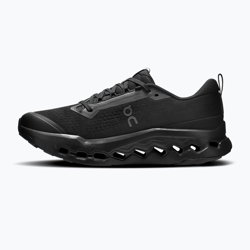 Uomo On Cloudsurfer Trail 2 nero/eclipse scarpe da corsa 9