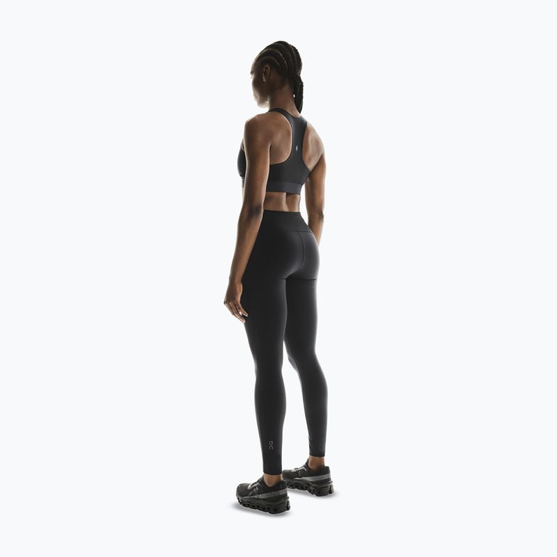 Leggings da corsa da donna On Performance black 4