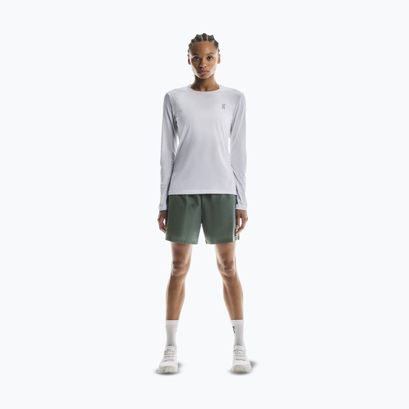 Pantaloncini da corsa donna On 5" Core olive 2