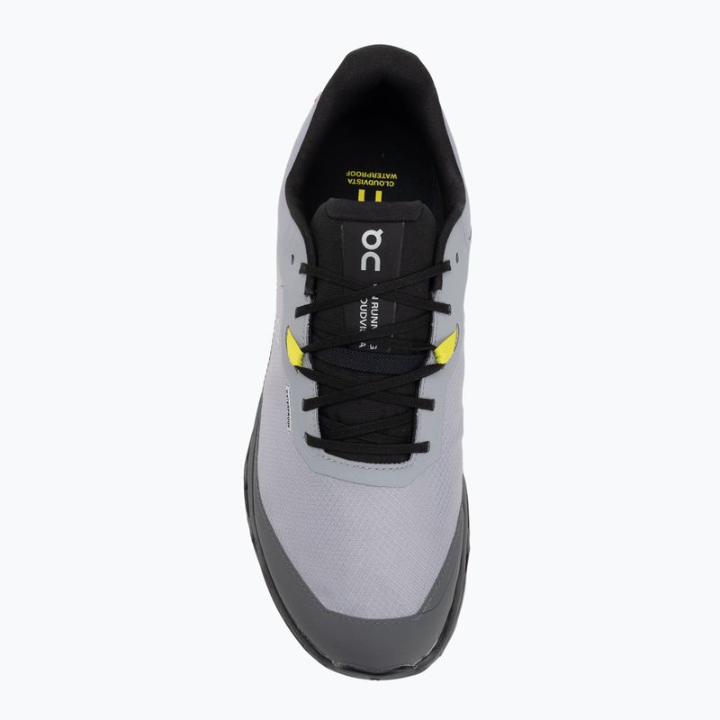 Uomo On Cloudvista 2 Waterproof lilla/nero scarpe da corsa 5