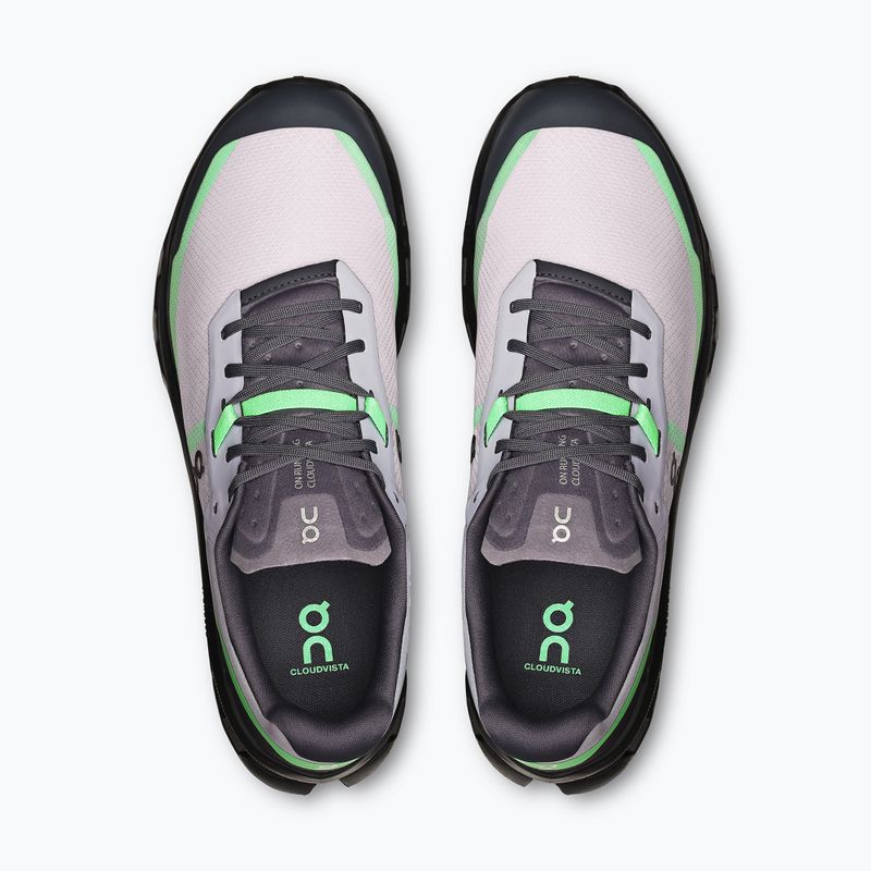 Scarpe da corsa On Running Cloudvista 2 lilla/nero da uomo 6