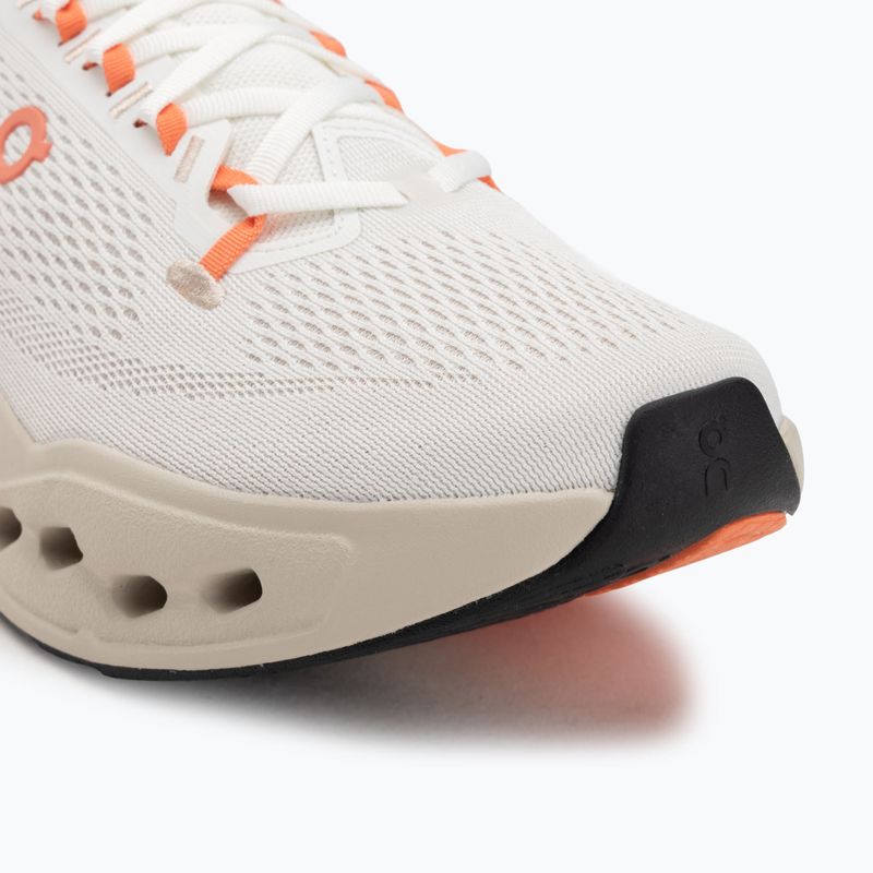 Scarpe da corsa On Cloudsurfer Max uomo avorio/salmone 7