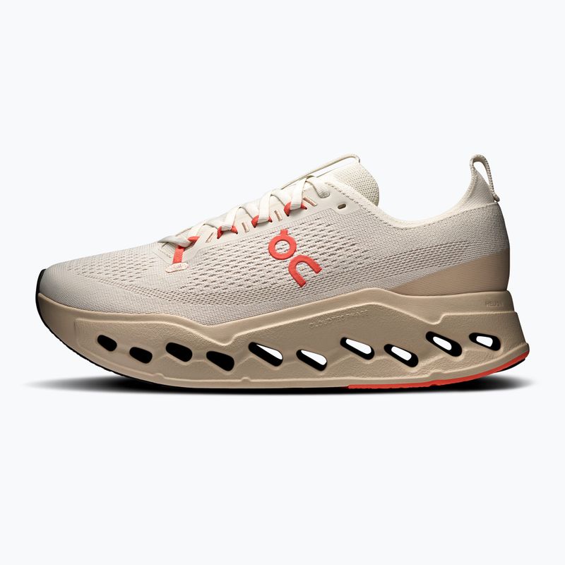 Scarpe da corsa On Cloudsurfer Max uomo avorio/salmone 2