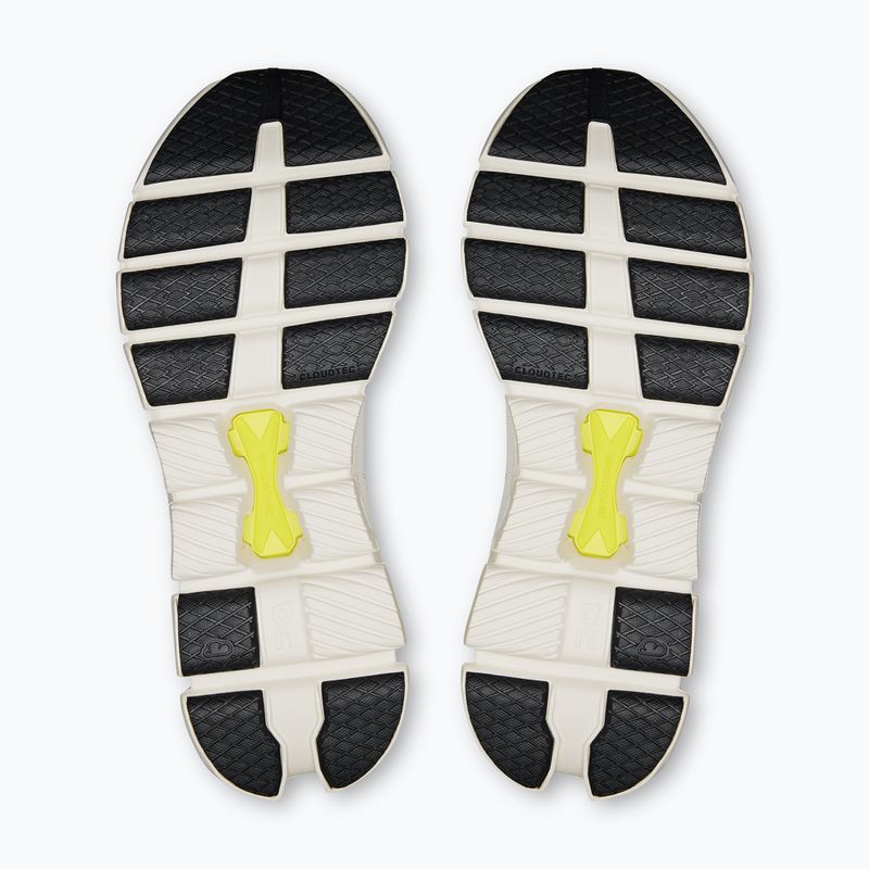Scarpe da corsa On Cloud X 4 avorio/lime da uomo 5