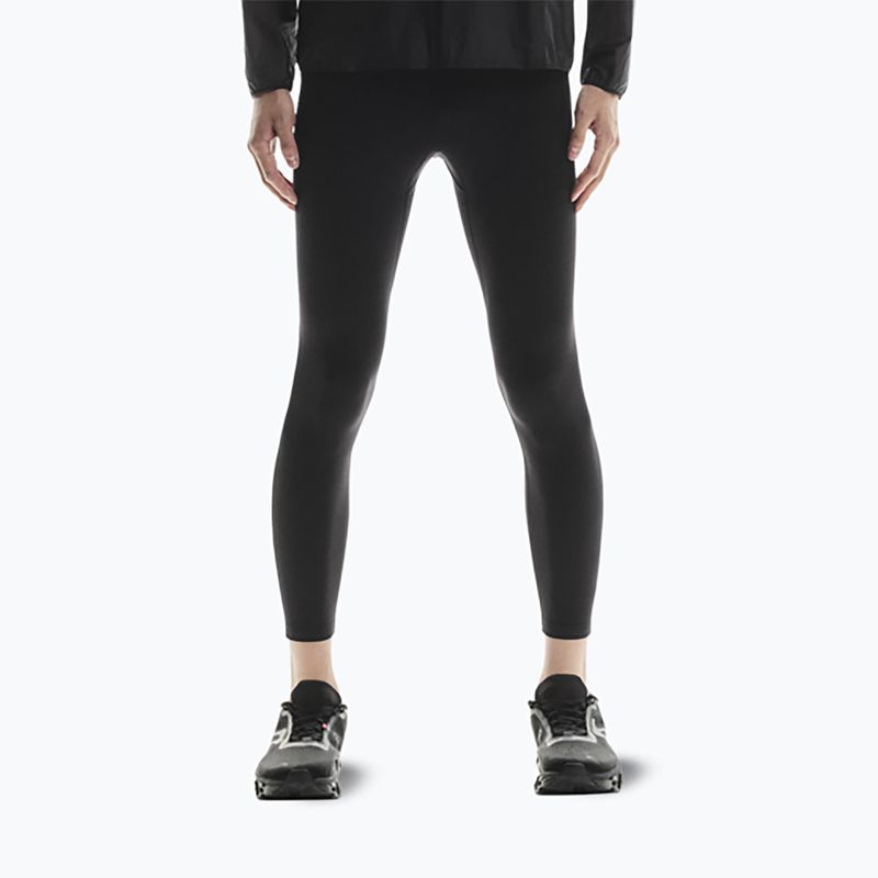 Leggings da running uomo On Performance Winter black