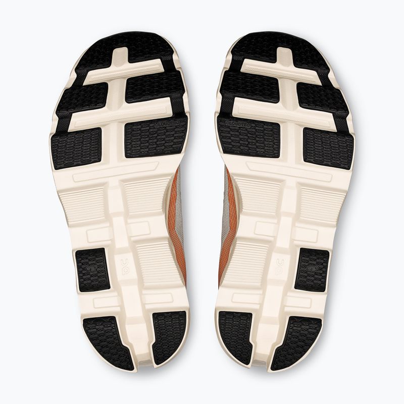 Scarpe da corsa On Cloudmonster 2 da donna, avorio/tangerine 5