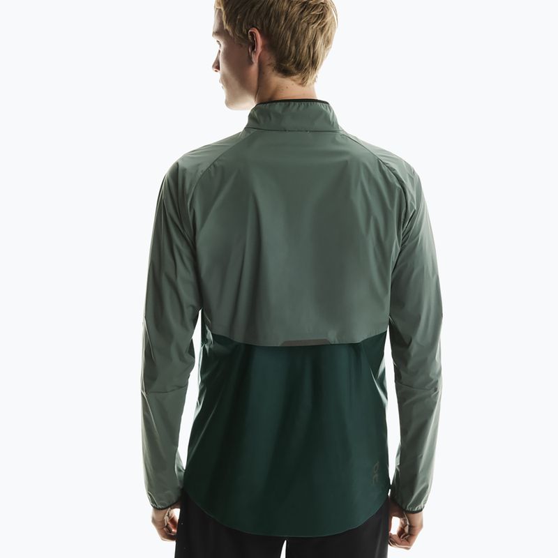 Giacca da corsa da uomo On Weather spirulina/oliva 5