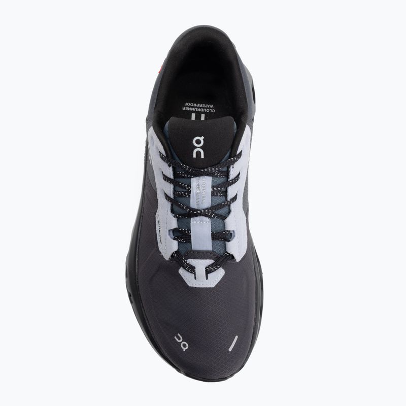 Scarpe da corsa On Cloudrunner 2 impermeabili in ferro/nimbus da donna 5