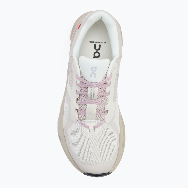 Scarpe da corsa On Cloudrunner 2 da donna, argento/malva 5