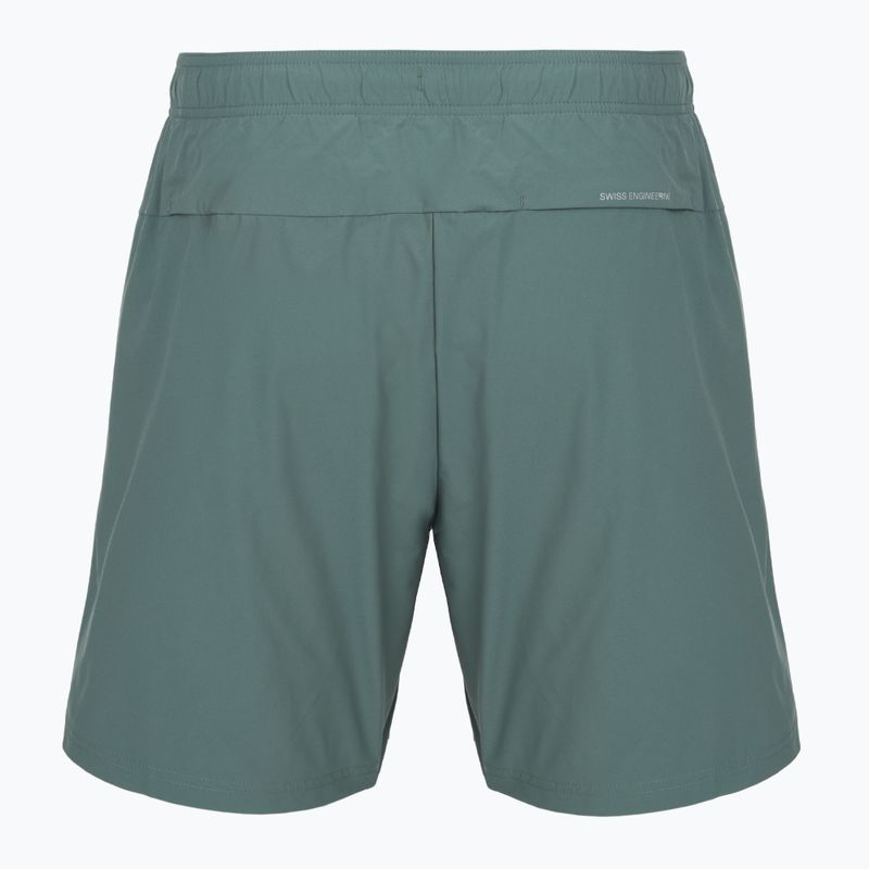 Pantaloncini da running uomo On 7" Core olive 2