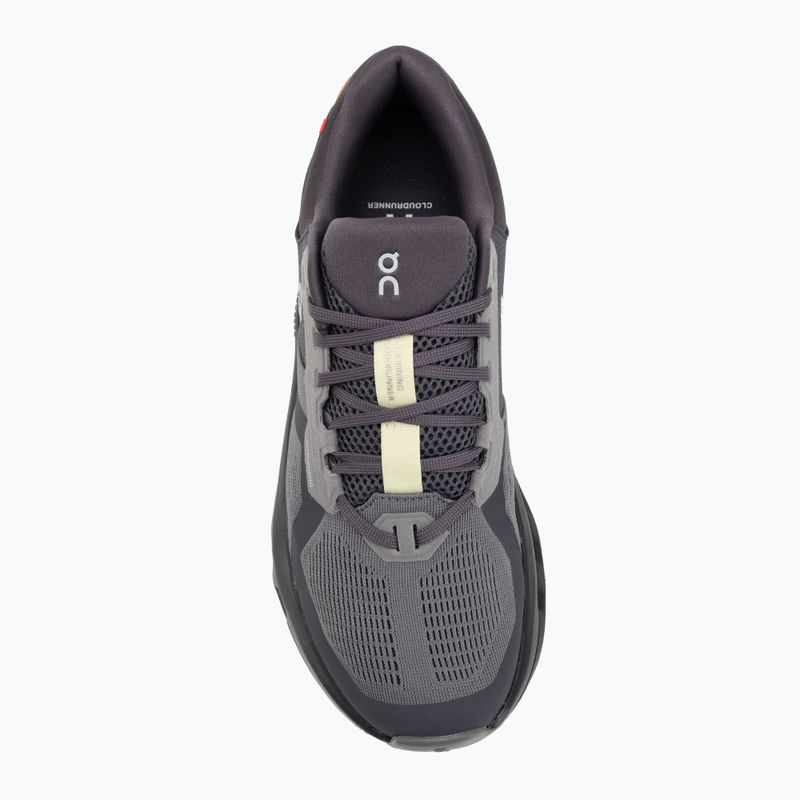 Scarpe da corsa On Cloudrunner 2 rock/tangerine da uomo 5